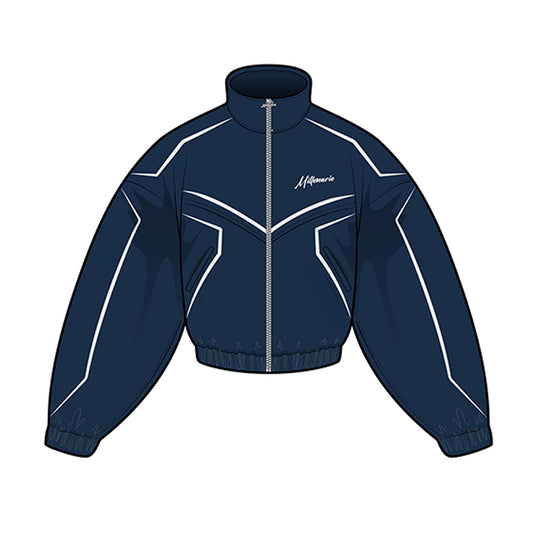Signature Track Jacket - Navy Blue